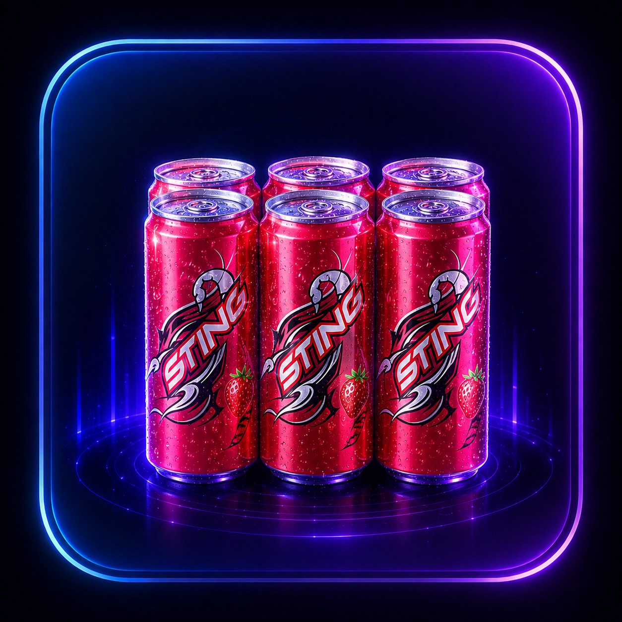 Sting Dâu 330ml × 6